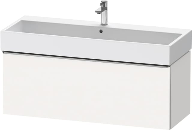 Duravit Waschtischunterschrank D-Neo 118,4x44,2cm, ES geb/w m, 1 Ausz., wandhängend