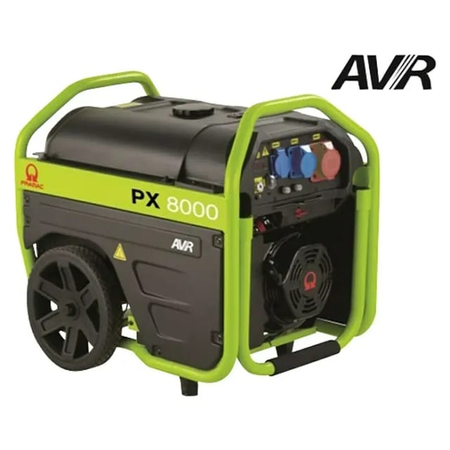Pramac Stromerzeuger Benzin 230V/400V 1, 5/5, 0kVA PX 8000-THI AVR