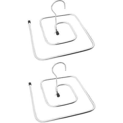 Hängende Ablagen Für Bettdecken, Kleiderständer Für Sperrige Kleidungsstücke, Quadratische Bettdeckenhalter – 22 X 22 Cm – Silber