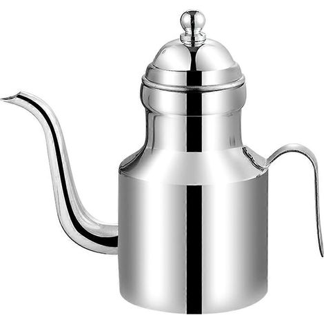 Fettbehälter Für Den Haushalt, Speiseölbehälter, Öltopf Für Den Haushalt, Haushaltsaccessoire – 13,8 X 7,5 X 5 Cm – Silber