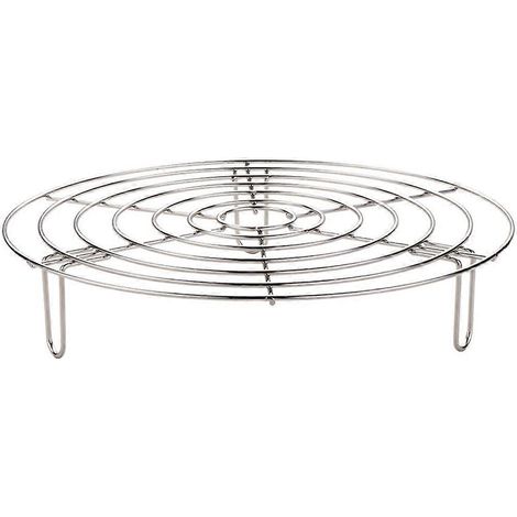 Kreativer Dampfgareinsatz Mit Verbrühungsschutz Für Zuhause (24 Cm, Silber) - 24 X 24 X 5,5 Cm - Silber