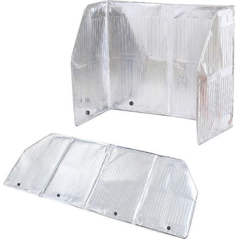 Spritzschutz Aus Aluminium Für Gasherd (120 X 50 Cm)