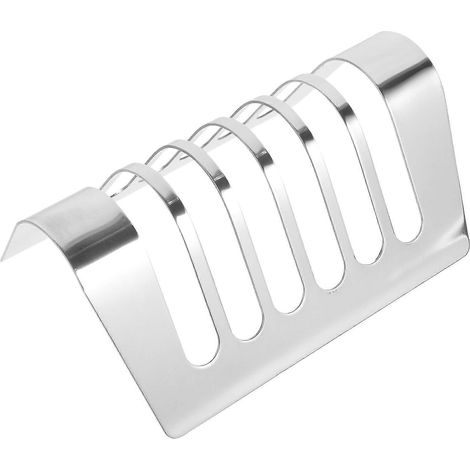 Brotständer, Brotregal, Ablage Für Brotscheiben – 18,5 X 12 Cm – Silber