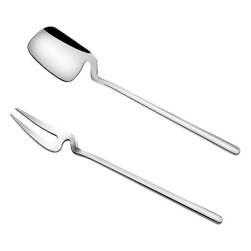 Gabeln Und Löffel Aus Edelstahl Zum Essen