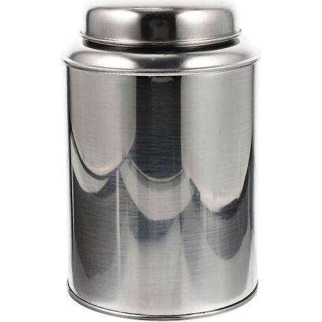 Multifunktionales Vorratsglas Für Zuhause, Praktische Teedose, Wohnaccessoire – 18,5 X 11,9 X 11,9 Cm – Silber