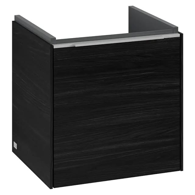 V&B Waschtischunterschrank Subway 3.0 42,3x42,9x37,8cm, Sch R/Gr AL gl, bla Oa
