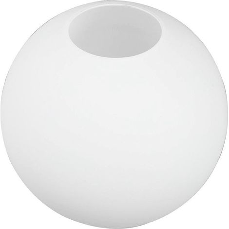 Ersatz-glaslampenschirm Für Kleine Leuchte Mit 3 Cm Öffnung – 10 X 10 Cm – Weiß