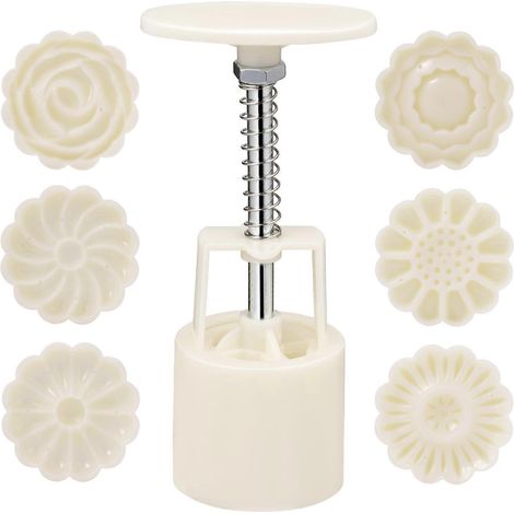 Set Mondkuchenformen, Handgefertigte Mondkuchen-dekorationsformen, Keksformen, Mondkuchenform – 15,00 X 5,00 X 5,00 Cm