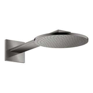 hansgrohe Kopfbrause 250 1jet Axor mit Brausearm, polished black chrome