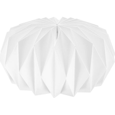 Dekorativer Magnetischer Lampenschirm (1 Stück) – Lampenaccessoire Für Den Innenbereich – 42 X 42 X 17 Cm – Weiß
