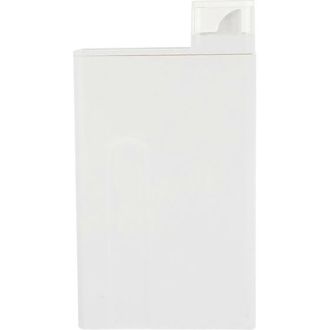 Leere Waschmittel-, Emulsions- Oder Aufbewahrungsflasche Für Lotion Oder Shampoo (weiß) – 22 X 12 X 5,5 Cm – Weiß
