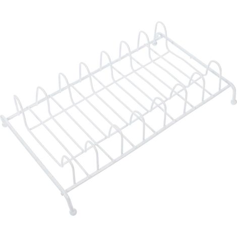 Abtropfgestell, Besteckhalter, Stäbchenhalter, Küchenabtropfgestell, Küchenaccessoires – 28 X 16,5 X 7 Cm – Weiß