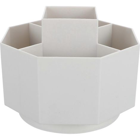 Schreibtisch-organizer Für Stifte, Stiftehalter, Aufbewahrungsbox Fürs Büro – 14 X 13 Cm – Weiß