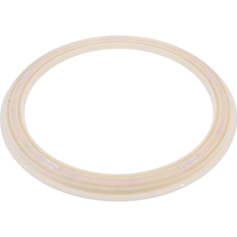 Drehteller Aus Kunststoff, Praktisches Drehbares Tablett, Rundes Schwenktablett – 40 X 40 X 2 Cm – Weiß