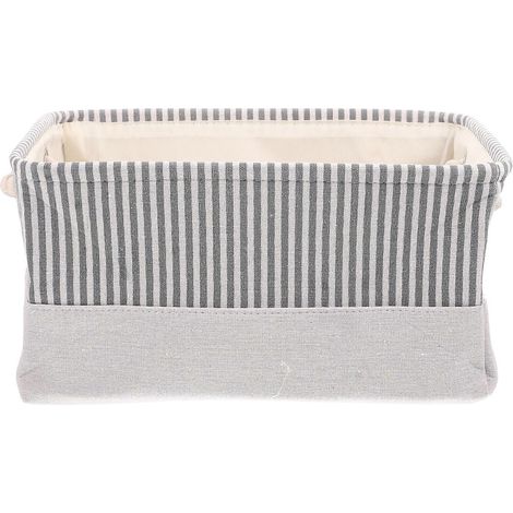 Faltbarer Und Geräumiger Aufbewahrungskorb Für Kleidung, Wäscheständer, Schmutzwäscheorganizer – 36 X 26 X 18 Cm – Weiß