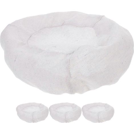 Set Mit 4 Stoff-gärabdeckungen Für Sauerteigbrot – 19,00 X 19,00 X 1,00 Cm