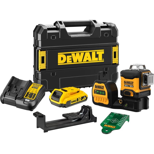 DEWALT 3x360 Multilinien Laser Gruen 18V