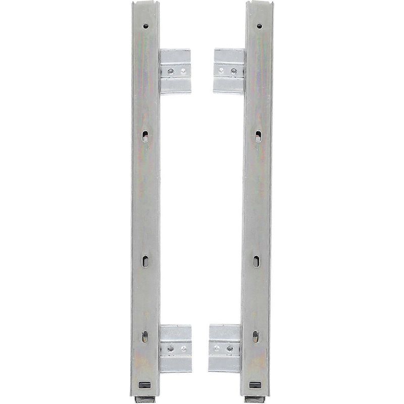 Zwei Große, Ausziehbare Tastaturablagen Für Den Schreibtisch – 58 X 5,1 X 1,2 Cm – Weiß