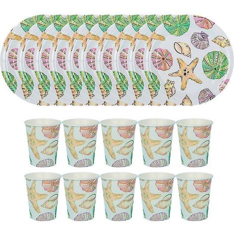 10 Papiertortenteller