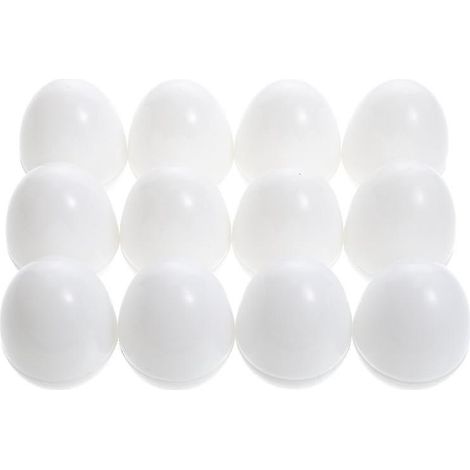 12 Eiförmige Lichter