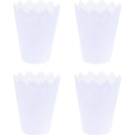 Kranzförmiger Blumentopf (4er-set)