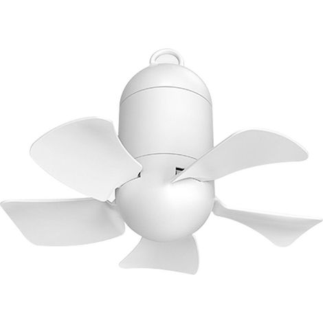 8,7-zoll-usb-campingventilator Mit Abnehmbaren Rotorblättern Und 8000-mah-akku.