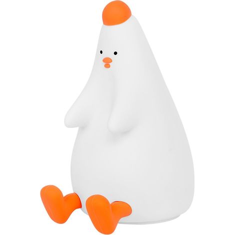 Silikon-tischlampe Mit Niedlichem Hühnermotiv, Ideal Für Kleine Tische.