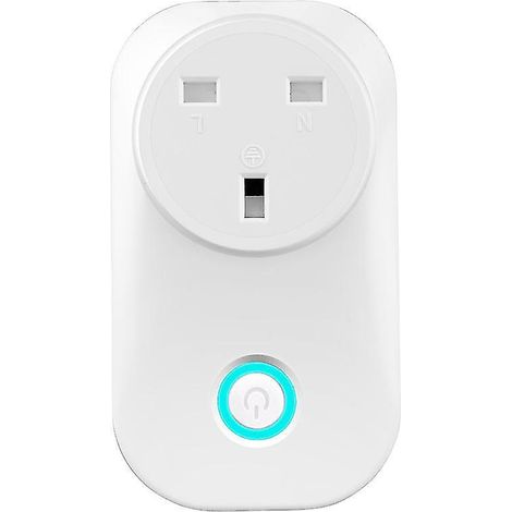 Intelligente Wlan-steckdose Mit Drahtloser Fernbedienung, Us-/eu-stecker, Timerfunktion Und Schalter