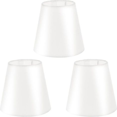 Set Mit 3 Stofflampenschirmen