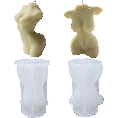 Harzformen Für Feminine Körperkerzen