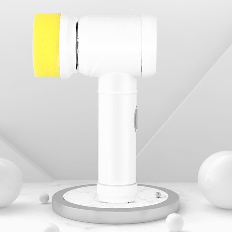 Rotierende Elektrische Reinigungsbürste Mit 3 Austauschbaren Bürstenköpfen, Tragbar, Kabellos Und Wiederaufladbar, Ideal Für Die Reinigung Von Badezimmer, Fliesen, Badewanne, Boden Usw.