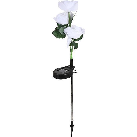 1 Florale Solarlampe