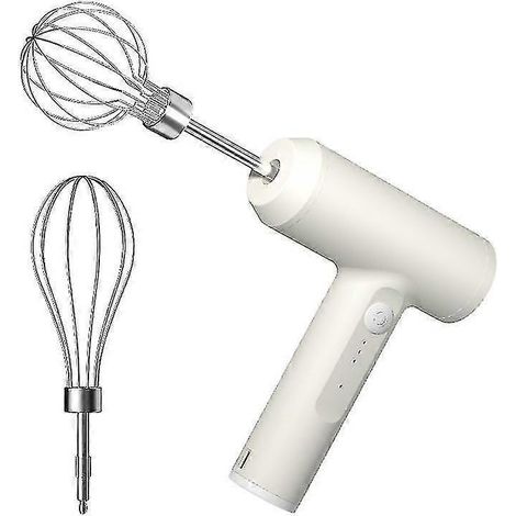 Elektrischer Schneebesen, Zweidraht-küchenmaschine, 3-stufiger Schneebesen, Kabelloser Vertikaler Handmixer Mit Eiertrenner