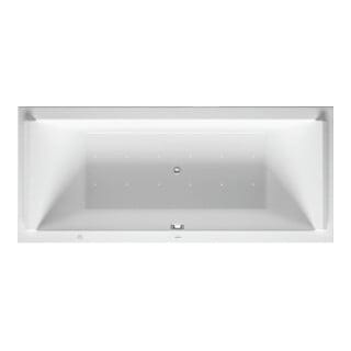 Duravit Whirlwanne Starck 180x80cm, Air-Sys, EB-Version, 2 RS, we.