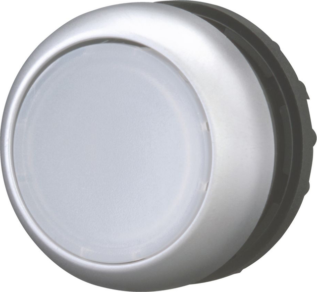 Eaton Leuchtdrucktaste flach, weiss, blanko M22-DRL-W