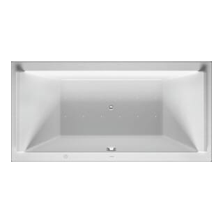 Duravit Whirlwanne Starck 180x90cm, Air-Sys, EB-Version, 2 RS, we.