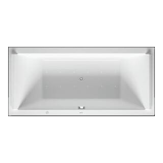 Duravit Whirlwanne Starck 190x90cm, Air-Sys, EB-Version, 2 RS, we.