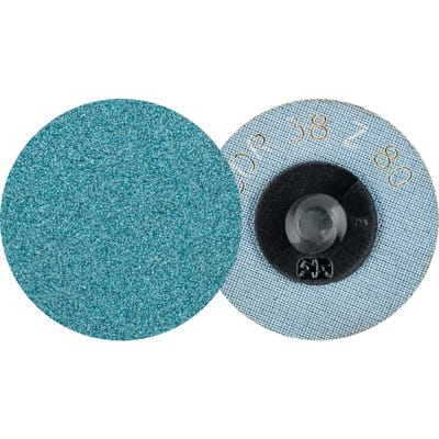 PFERD TOOLS COMBIDISC Zirkon Schleifblatt CDR Ø 38 mm Z80 für gehärteten Stahl