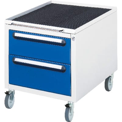 Rau Roll-Container mit 2 Schubladen, B480xT600xH540mm