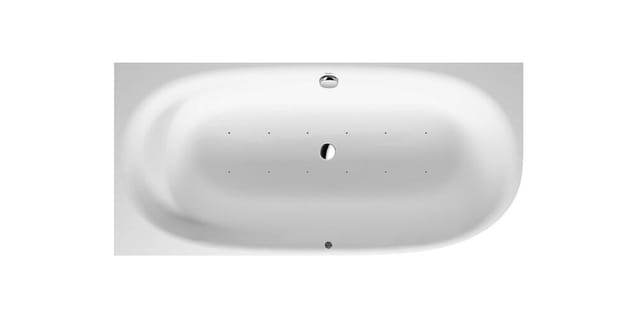 Duravit Whirlwanne Cape Cod 190x90cm, Eck li, 1 RS, weiß, Air-System