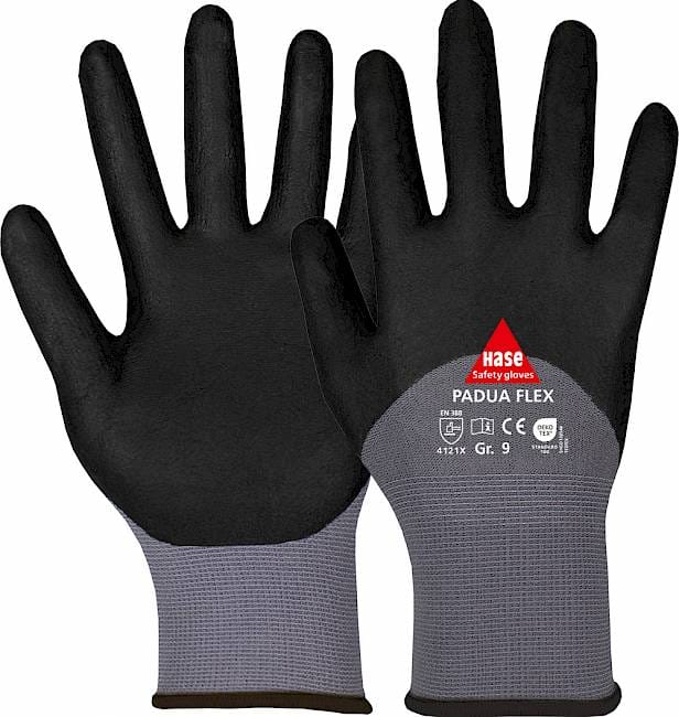 Hase Montagehandschuhe Padua Flex Größe 6, Nylon