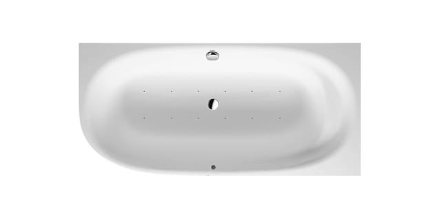 Duravit Whirlwanne Cape Cod 190x90cm, Eck re, 1 RS, weiß, Air-System
