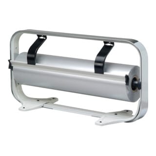 Rocholz Tischabroller STANDARD Rollenbreite 75 cm glatte Abreißkante verchromt