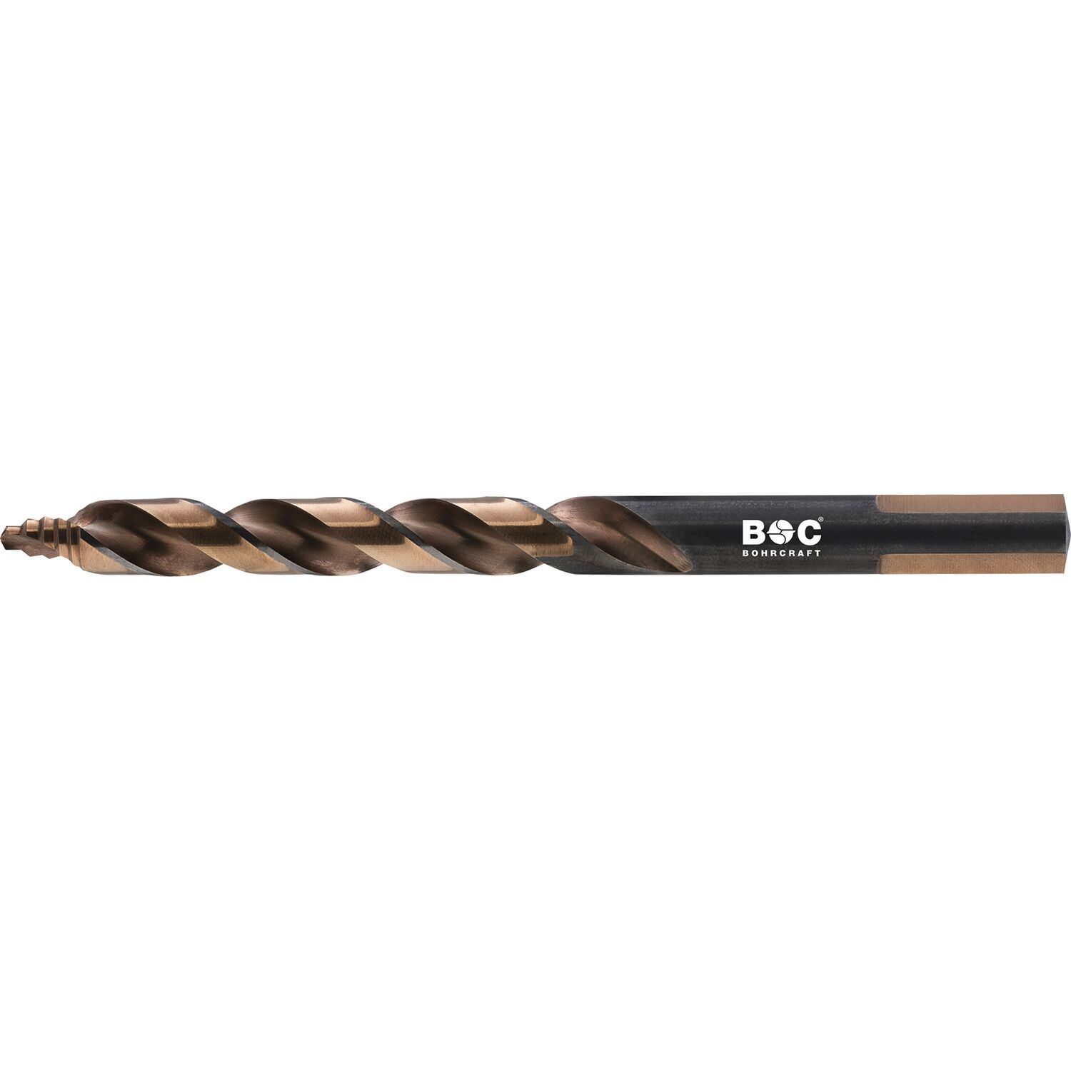 Bohrcraft Spiralbohrer Turbo Step Inox Hss-e 3-flächenschaft Ø 3,0 X 61 Mm