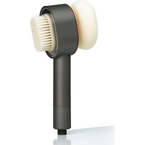Edelstahl-duschfilter, Universeller 4-punkt-anschluss, Wiederverwendbarer Duschwasserfilter Für Wasserhähne, Warmwasserbereiter, Waschmaschinen Und Duschköpfe, Grau