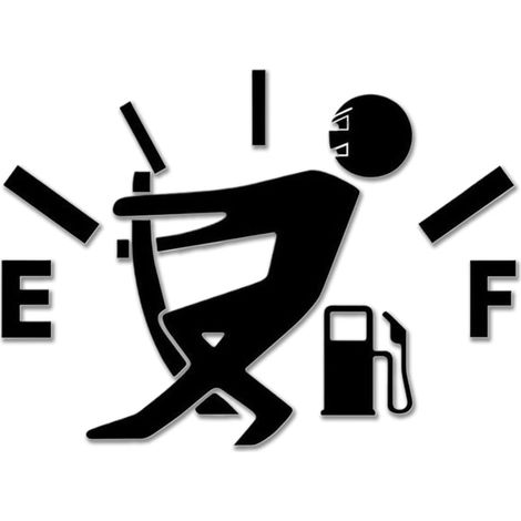 Lustiger Aufkleber, Mehrfarbiges Polyethylenterephthalat, Für Den Außenbereich, Tankdeckel