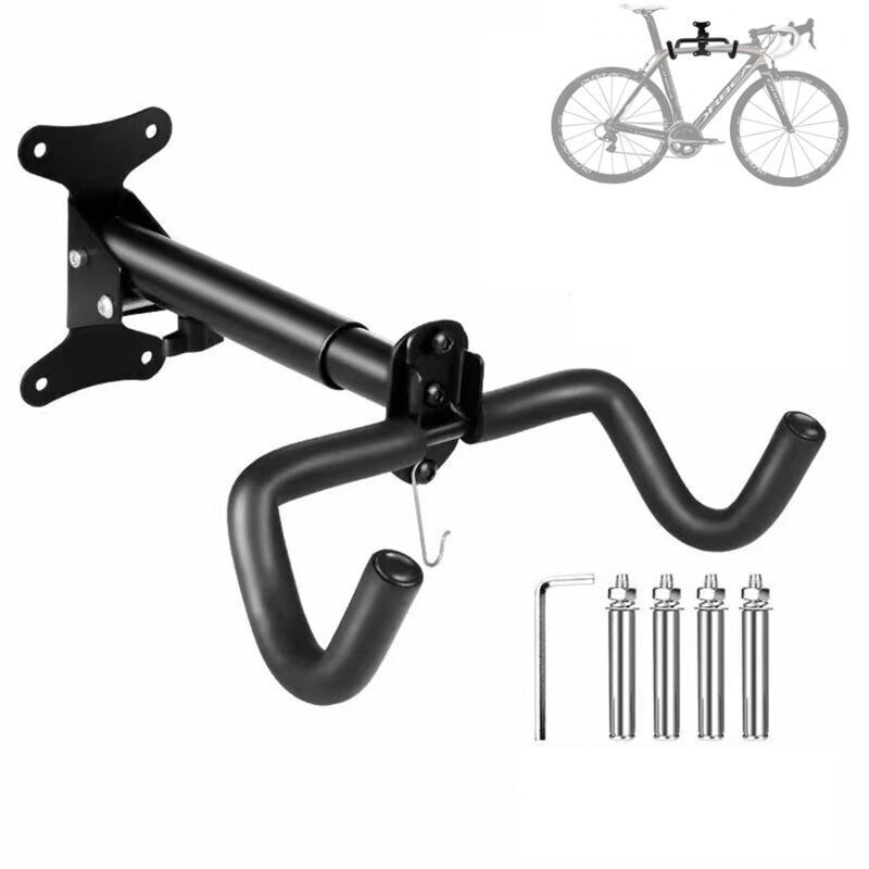 Ausziehbarer, Wandmontierter Fahrradständer Für Die Garage, Platzsparender Vertikaler Mountainbike-ständer, Mountainbike-ständer, Wandhaken Für Fahrräder, Vertikaler Fahrradaufbewahrungsständer