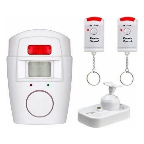 Ferngesteuerter Tür-, Fenster- Und Poolalarm, 105-db-infrarotsirene Für Die Heimsicherheit