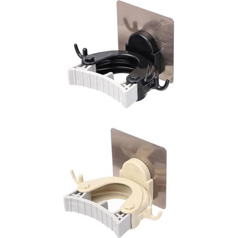 Perforierte Besenclips, Multifunktionale Wandhalterung, Farbe Zufällig