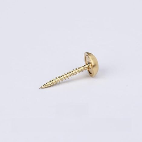Stück Holzschrauben, Schrauben, Nägel, Schrauben Und Befestigungselemente, Selbstschneidende Schrauben Mit Zierkappen, Geeignet Zur Befestigung Von Sofas, Glasaufhängungen Und Schränken (15 Mm)